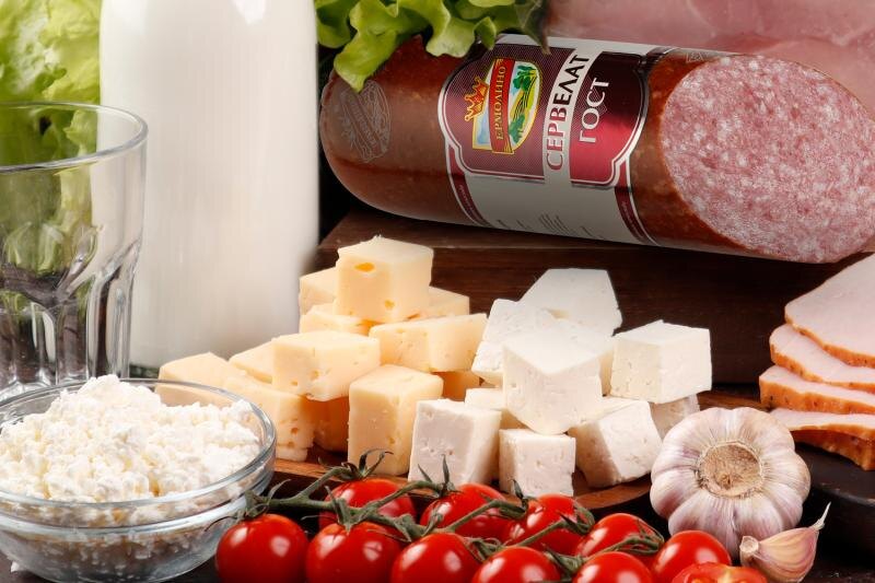 Продукты ТМ «ЕРМОЛИНО»