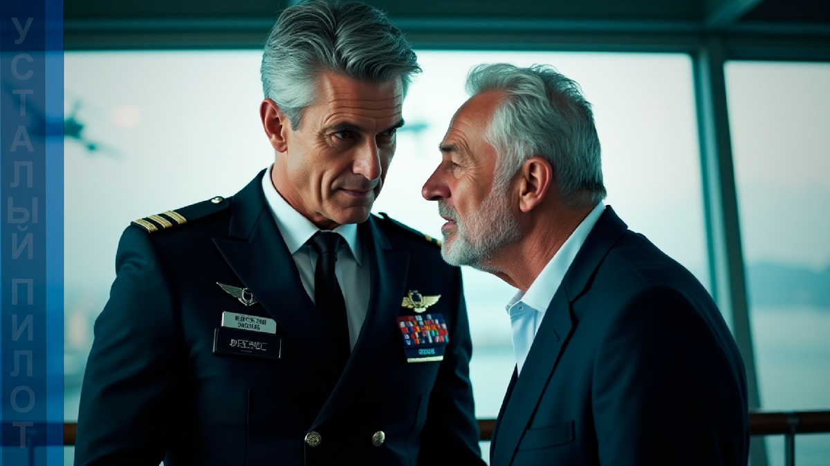 Позже, когда официальные лица разъехались, к капитану подошёл пожилой мужчина, сдержанный, в строгом костюме, с лицом, в котором читалось что-то военное.