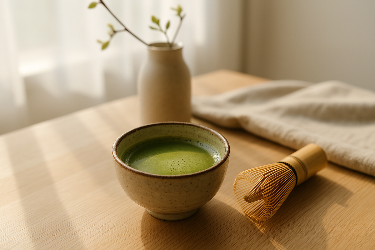 Матча и венчик для размешивания