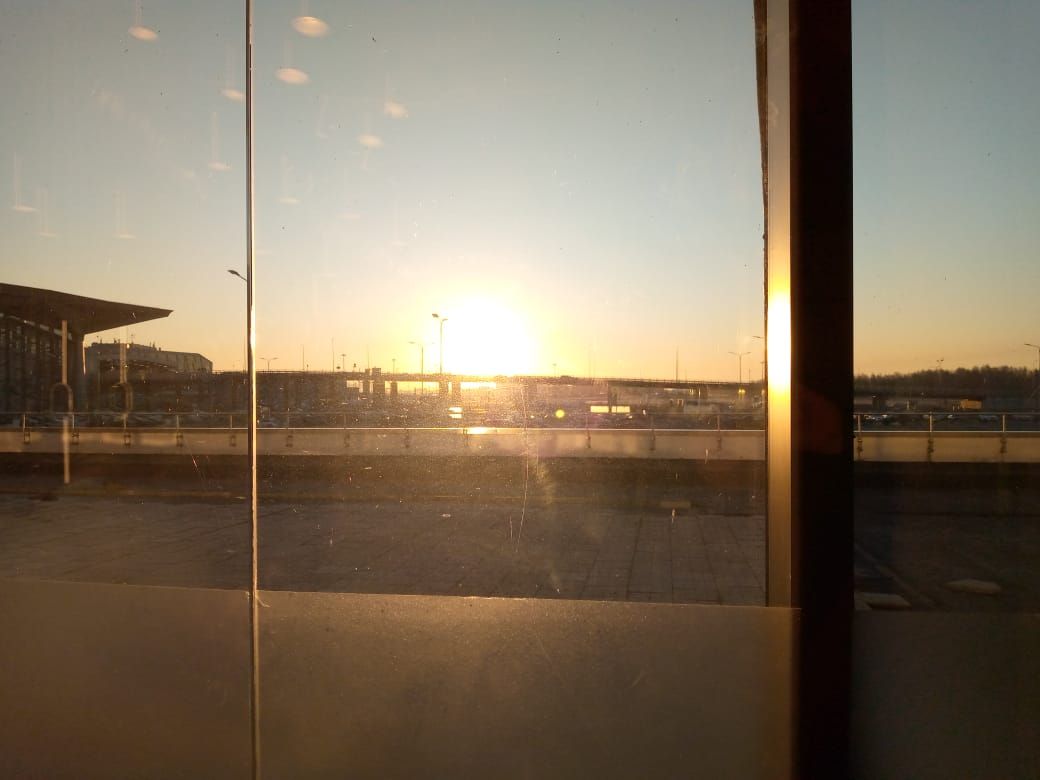 Калининград и солнце)