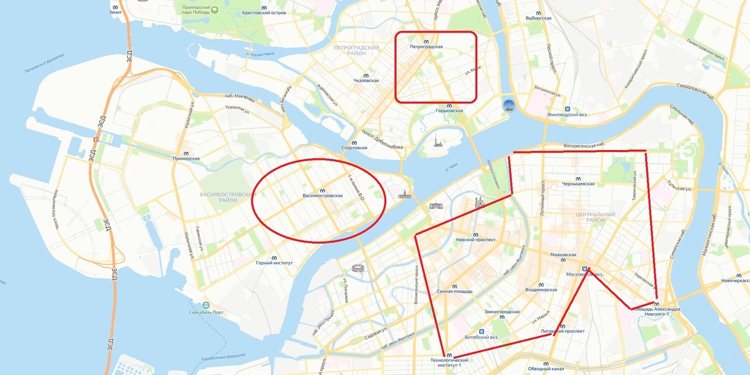 Готовимся к поездке в Петербург: какой район выбрать