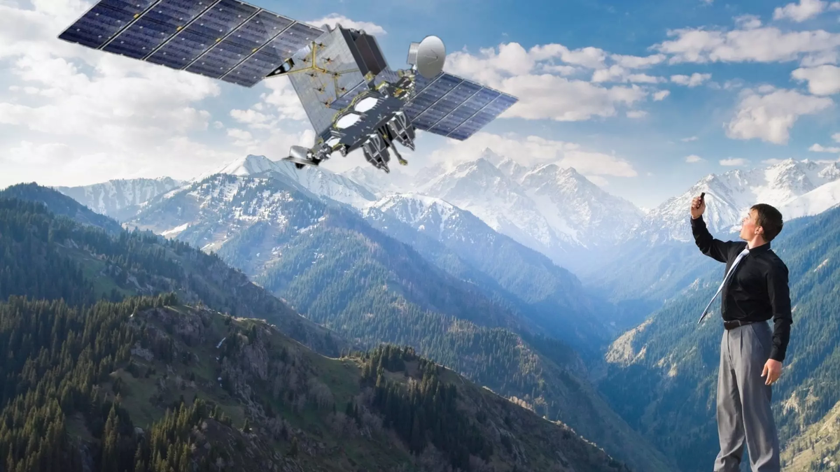 В России появится спутниковая связь для смартфонов. Фото: newizv.ru