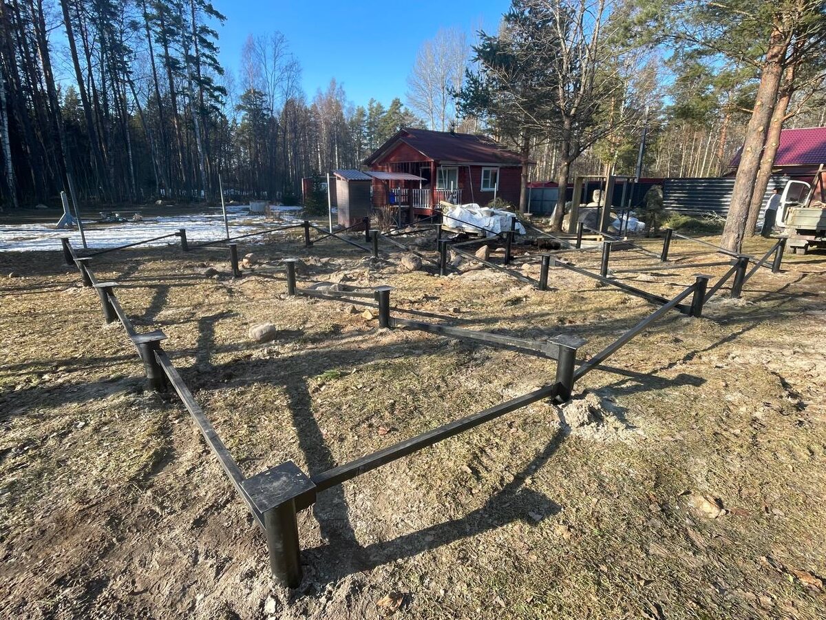 Готовый фундамент от Свайного Дела