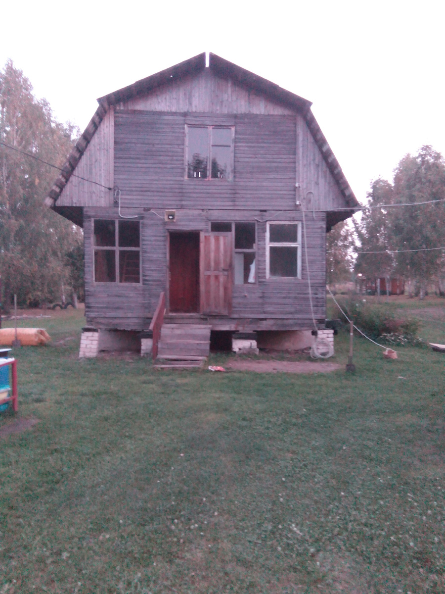 Наша дача до ремонта...