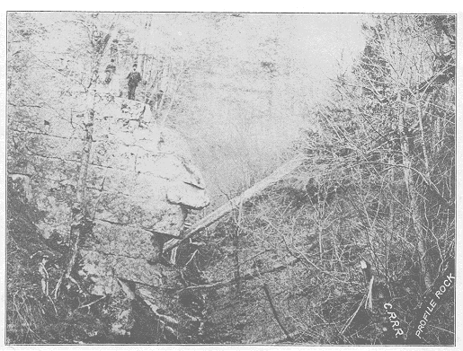 Фото стены на полуострове Кивино, сделанная около 100 лет назад.