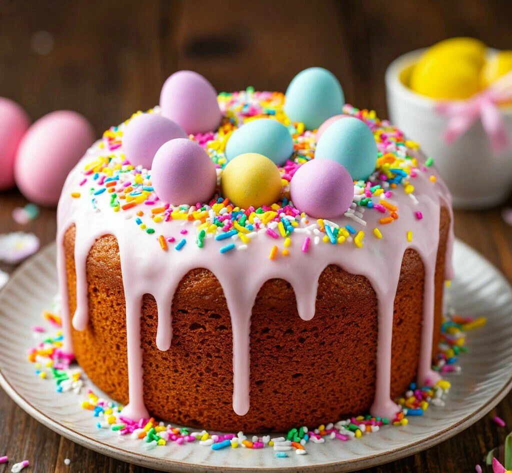 Домашний кулич на Пасху