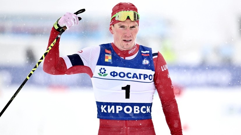     Российский лыжник Александр Большунов РИА Новости Рамиль Ситдиков