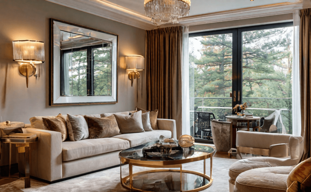    Как умело применять зеркала в дизайне интерьера Keri