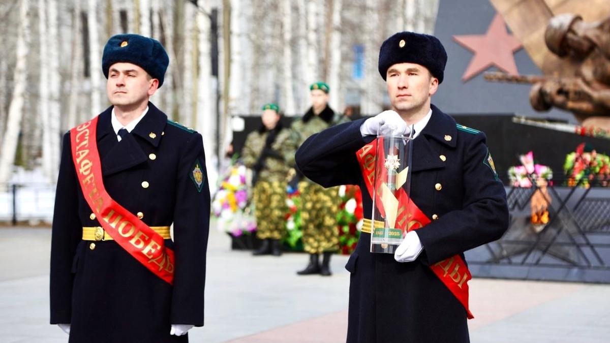    Нижневартовск впервые принял «Эстафету Победы»