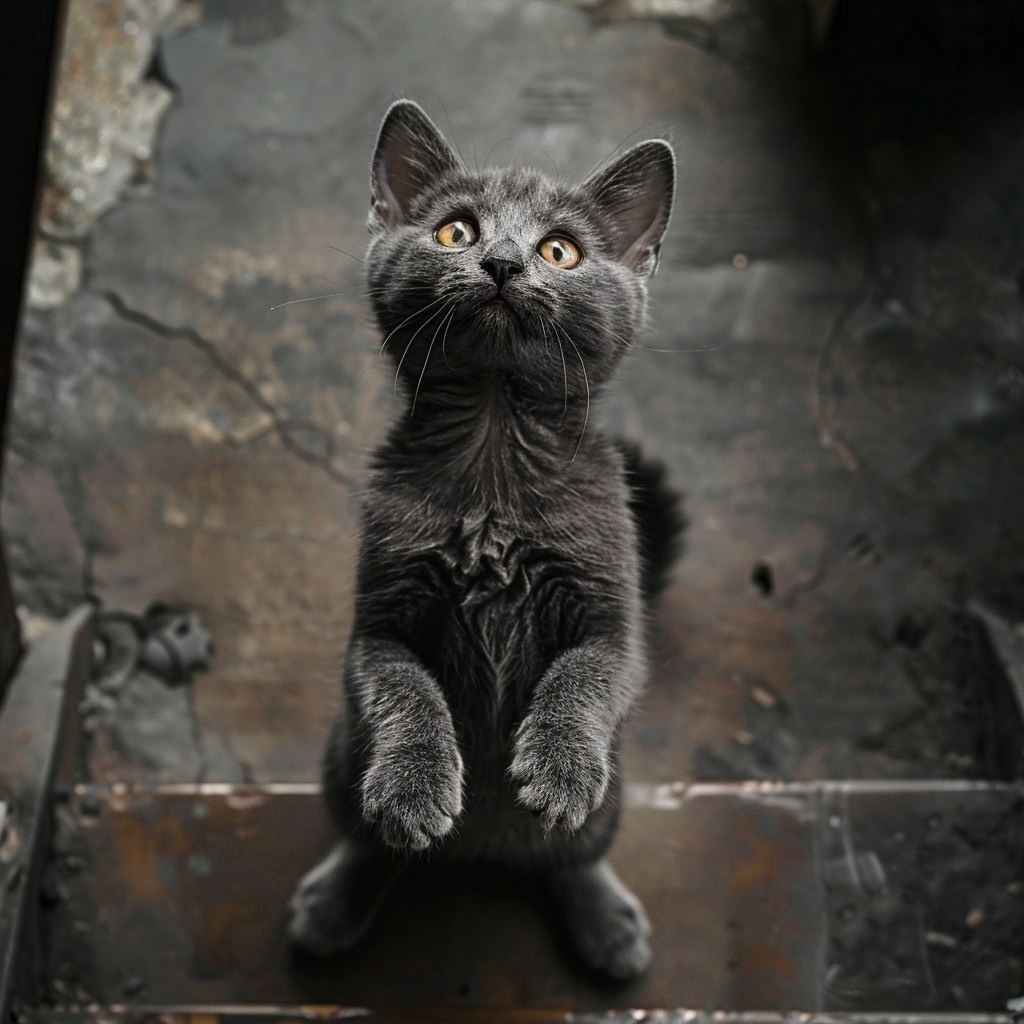 Кот Тимошка, сгенерировано по описанию из главы