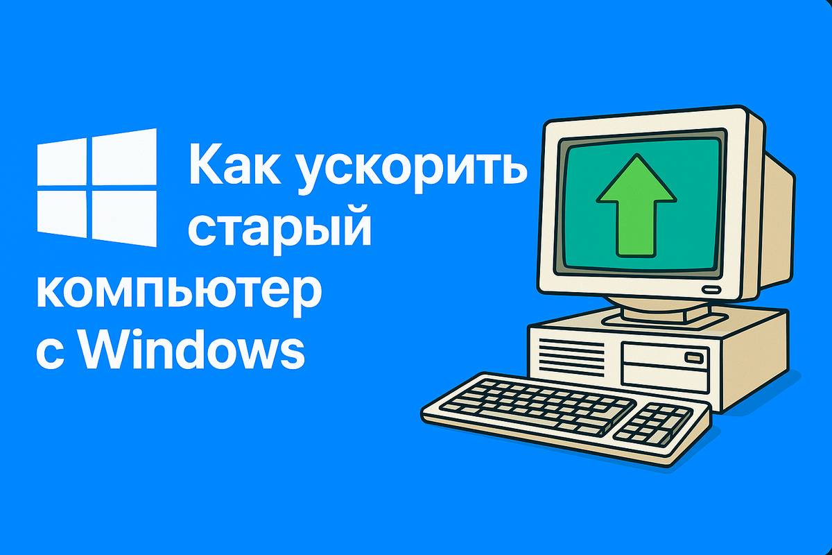 Как ускорить старый компьютер с ОС: Windows