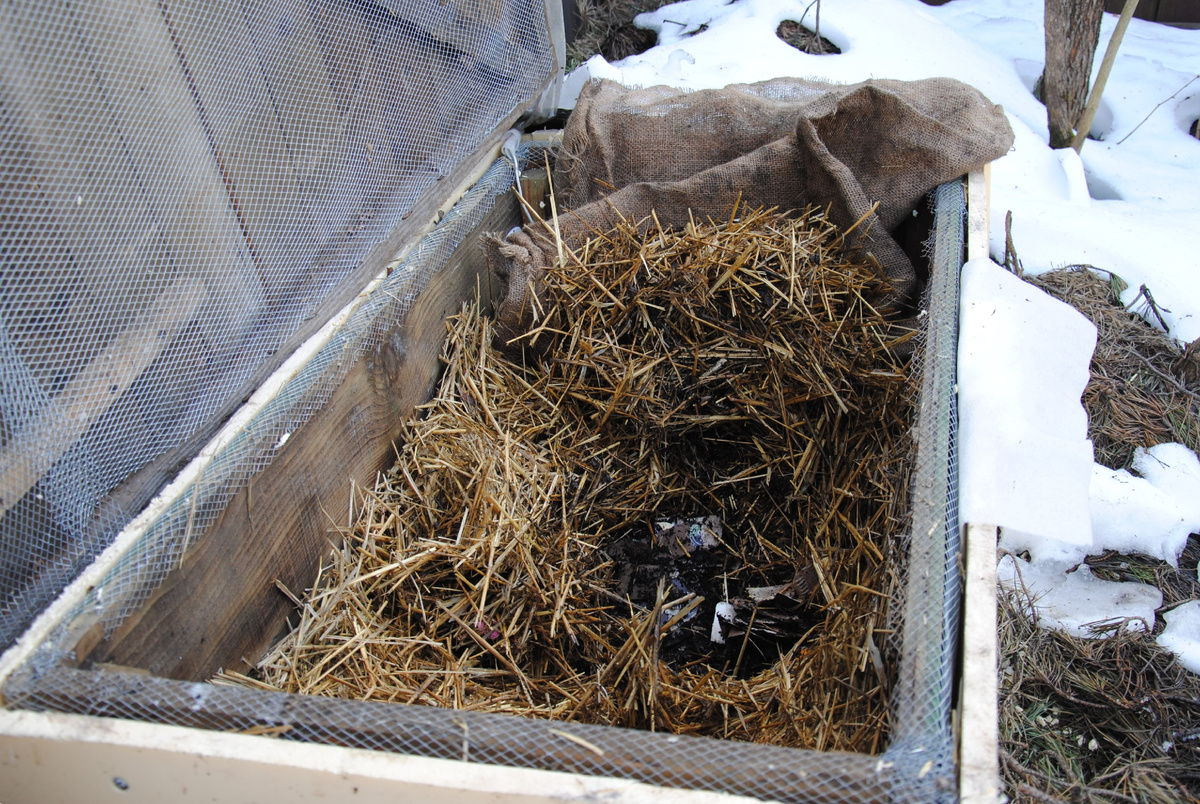 Мой уличный вермикомпостер