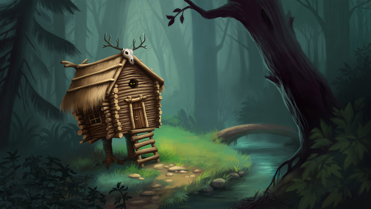 У Бабы Яги только одно жилье, ей бояться нечего.