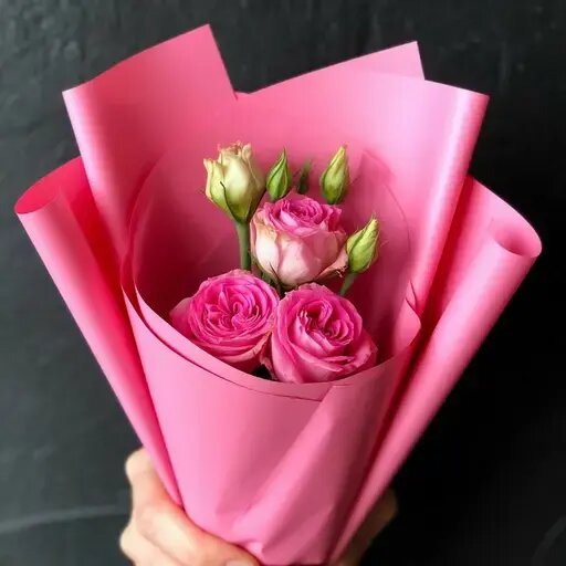   Как упаковать цветы в корейском стиле. AzaliaNow Вера Курилыч