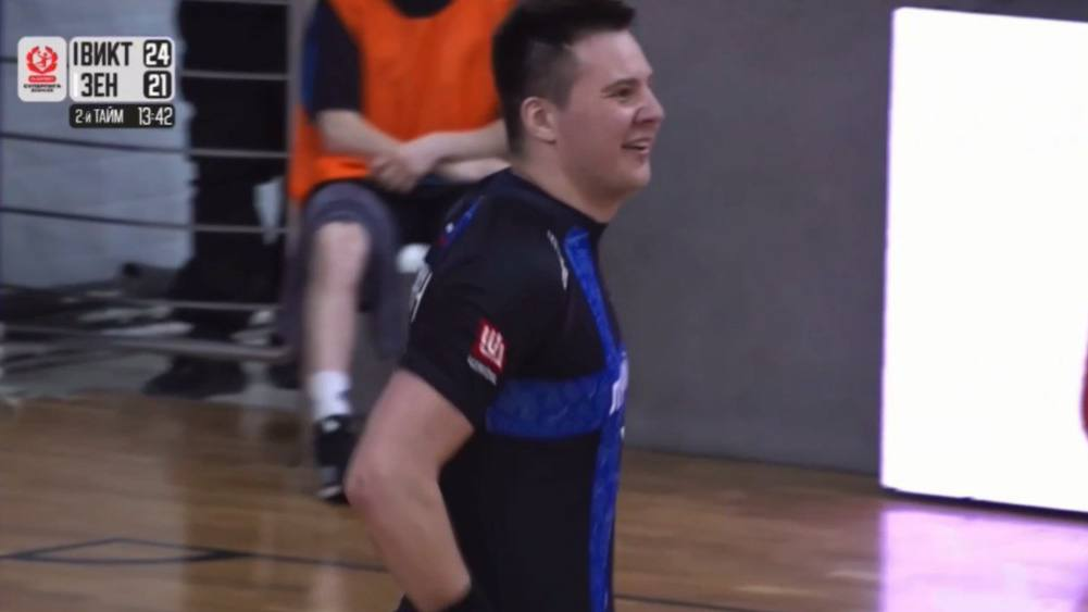 Скриншот из трансляции: Федерация гандбола России