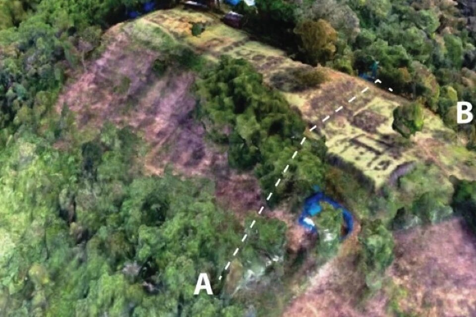 Объект производит впечатление рукотворного.