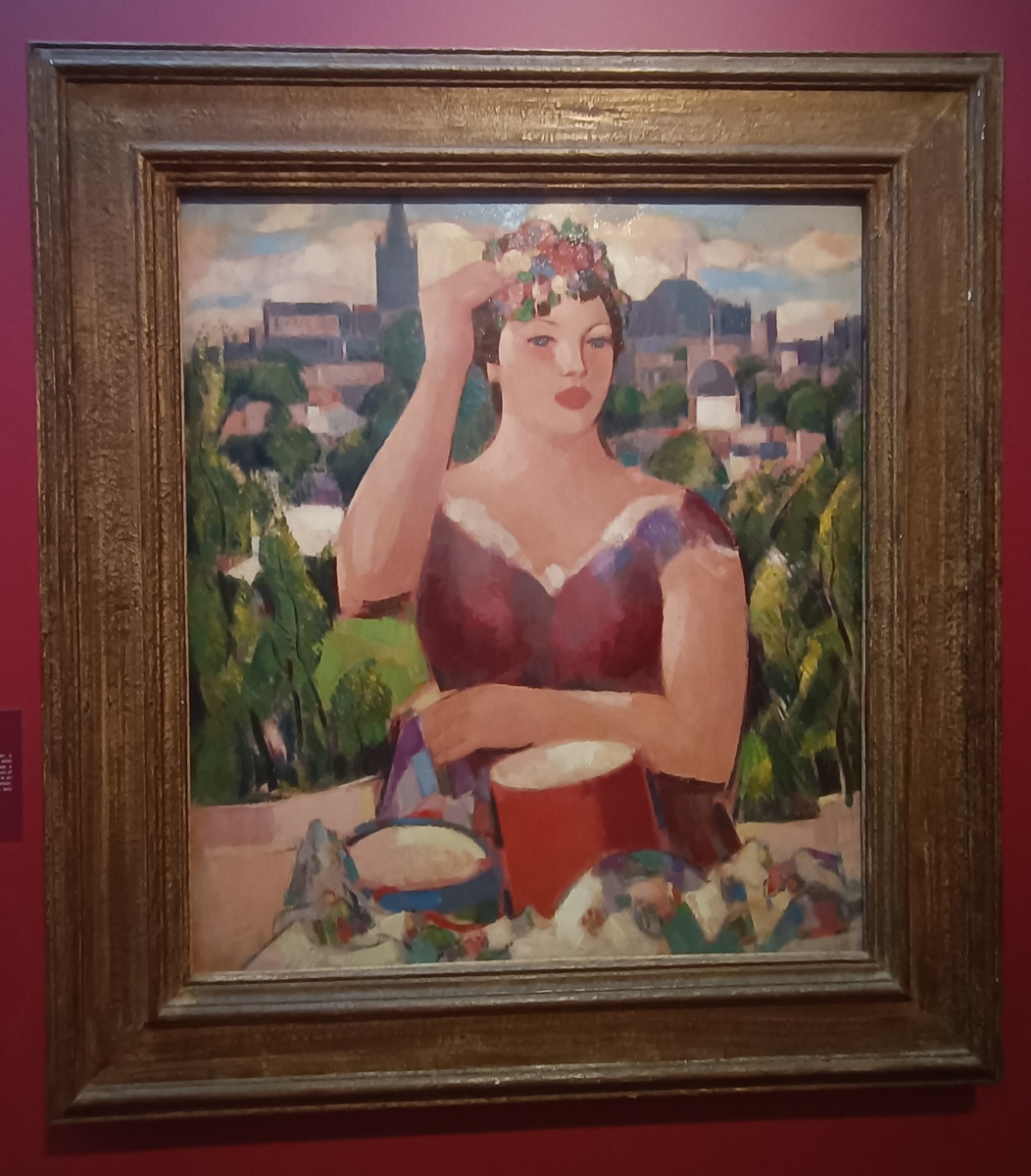 John Fergusson.1941. Весна в Глазго. Hunterian Art gallery. Glasgow. Scotland. 