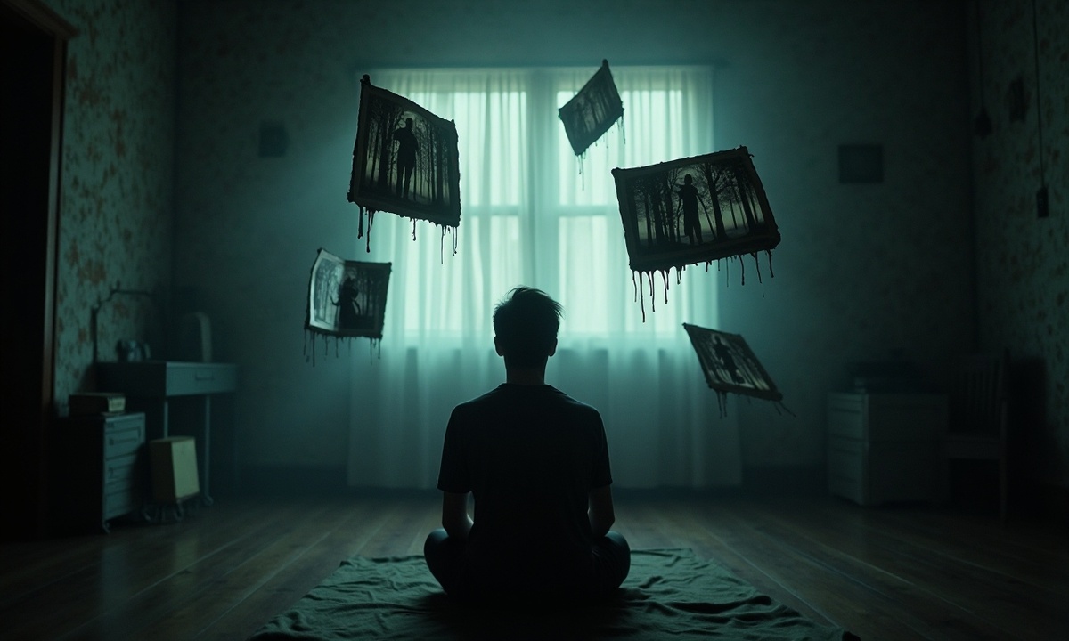 Страницы, которые оживают, унося в мир тревожных снов.