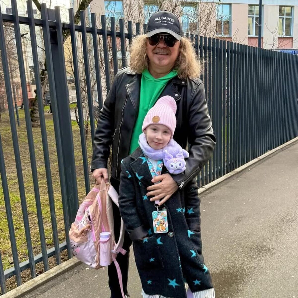    Игорь Николаев с дочерью Соцсети