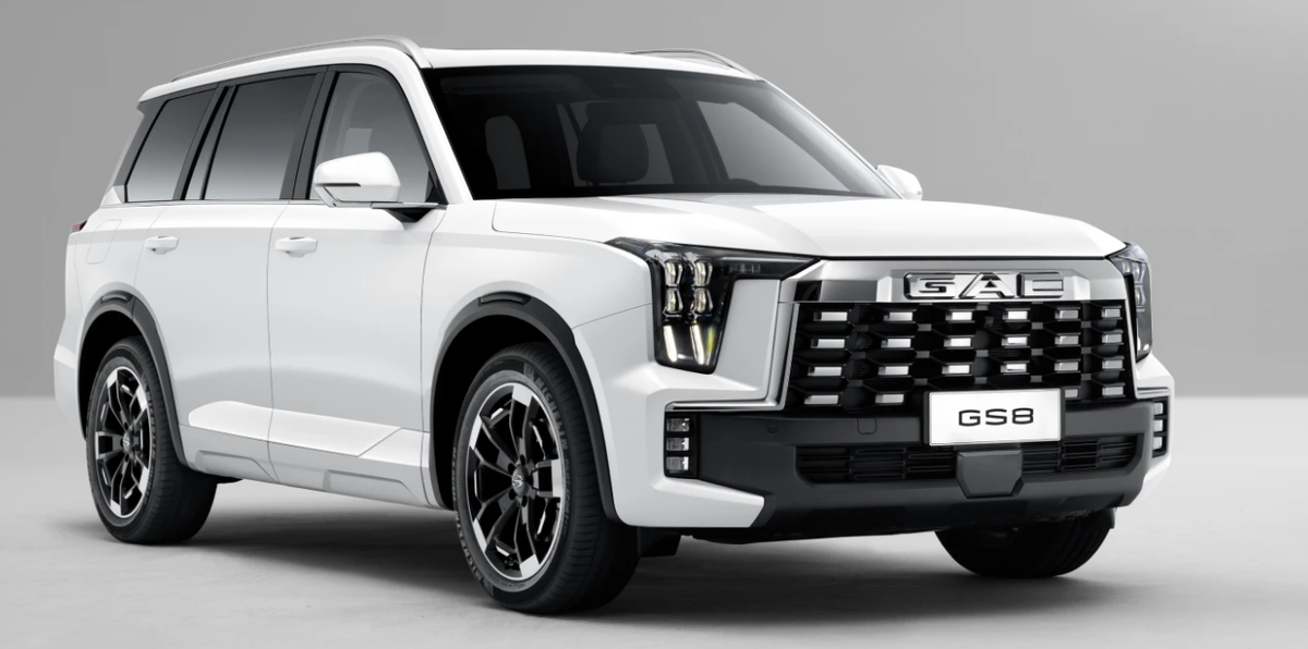 Красивый GAC GS8 Traveller. Фото gac.ru