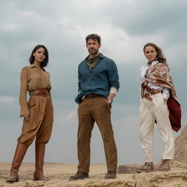     Натали Портман и Джон Красински отправляются в опасное приключение в трейлере «Источника вечной молодости»