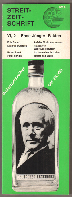 Обложка журнала «Штрайт-цайт-шрифт»