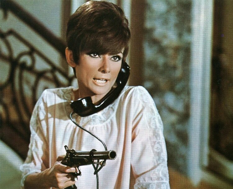 Актриса на съемках фильма "Как украсть миллион", 1966 г. Фото: GLOBAL LOOK PRESS.