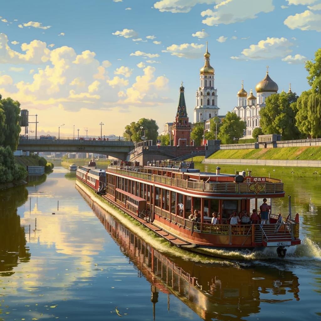 Речной круиз из Москвы на 3 дня: Незабываемое путешествие по Волге летом
