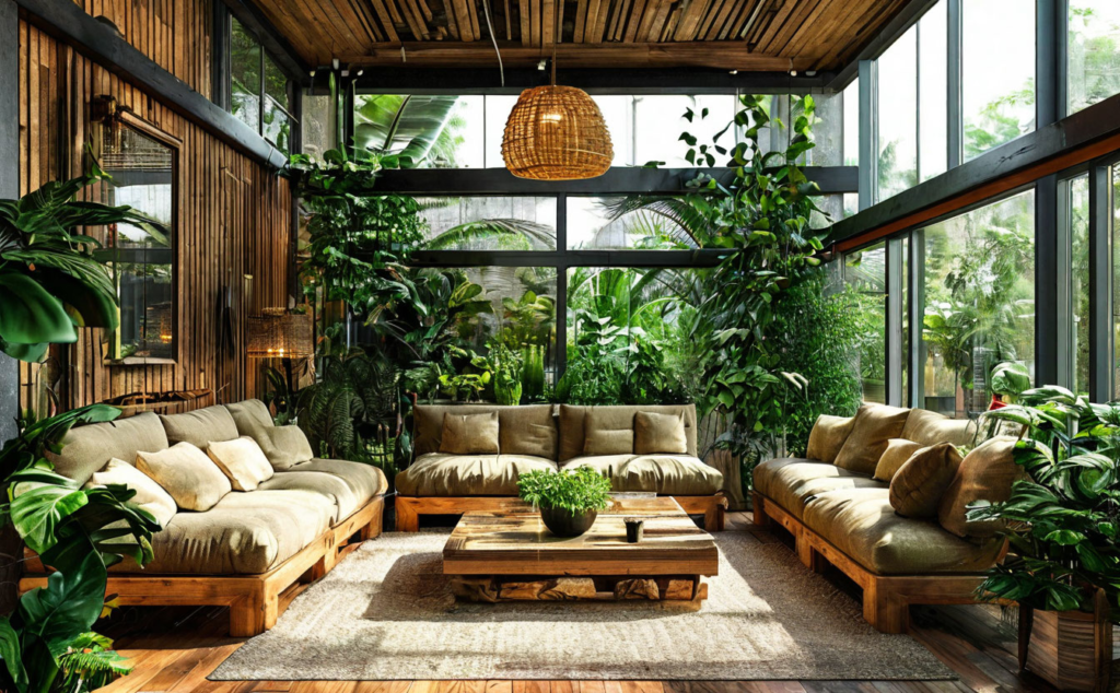    Эко-дизайн интерьера своими руками Keri