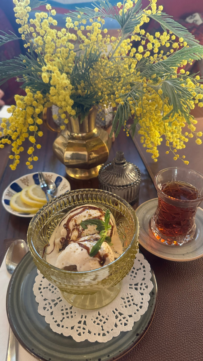 Домашнее мороженое с инжиром 