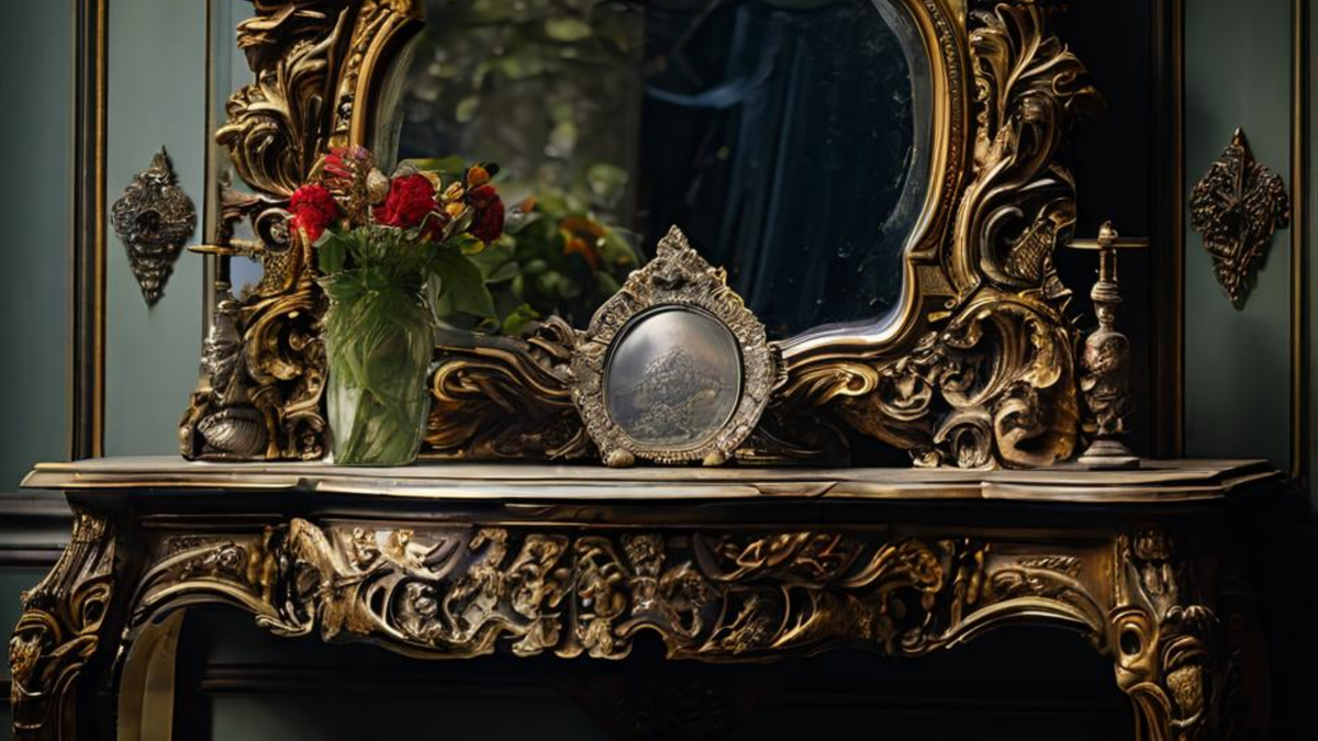 Старинное зеркало