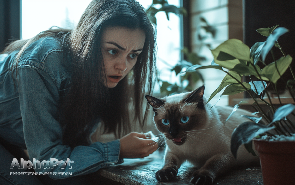 Причины отравлений у кошек / Изображение: AlphaPet