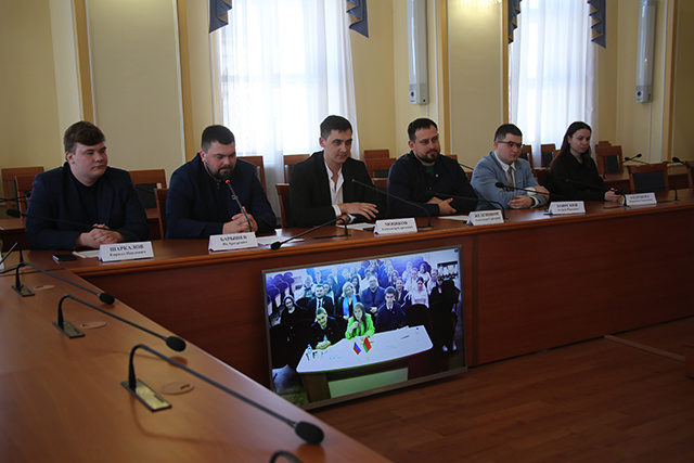 Тверь – Орша. В городской Думе прошел телемост с белорусским городом-побратимом