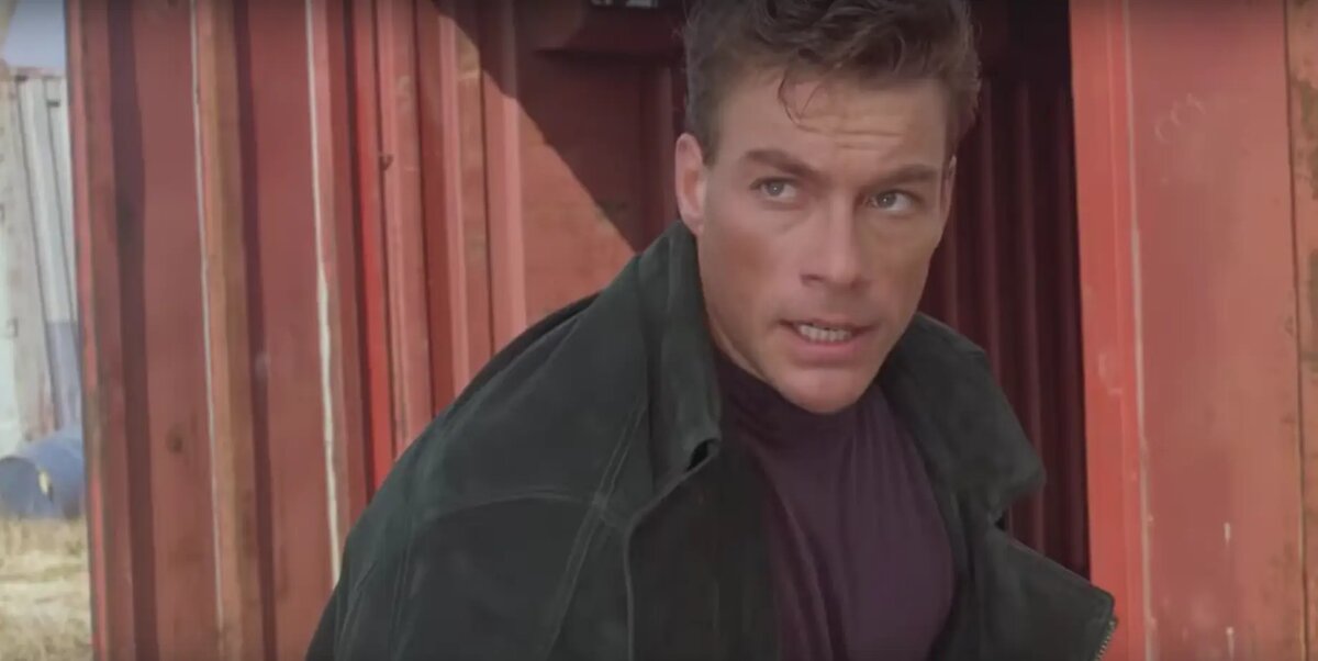    Жан-Клод Ван Дамм. Фото: стоп-кадр из фильма «Двойной удар»