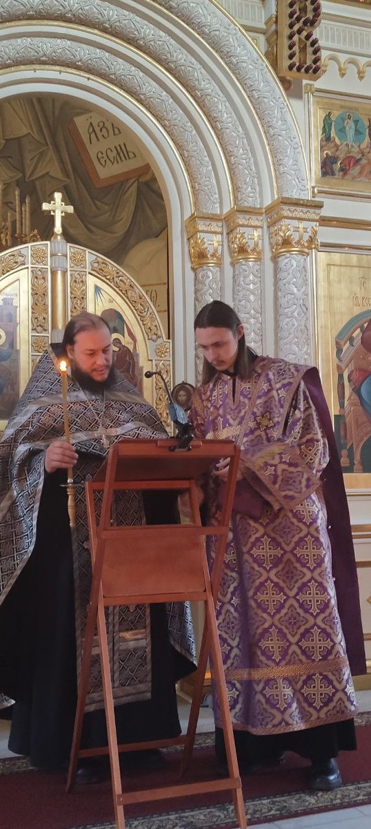 Отец Анатолий ПРАВДОЛЮБОВ и диакон отец Николай СТЕПАНОВ