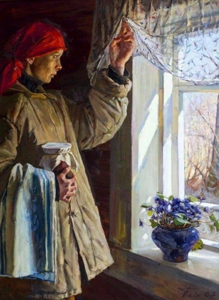 Источник группа ВК "Русская живопись" (другая группа с одноименным названием)