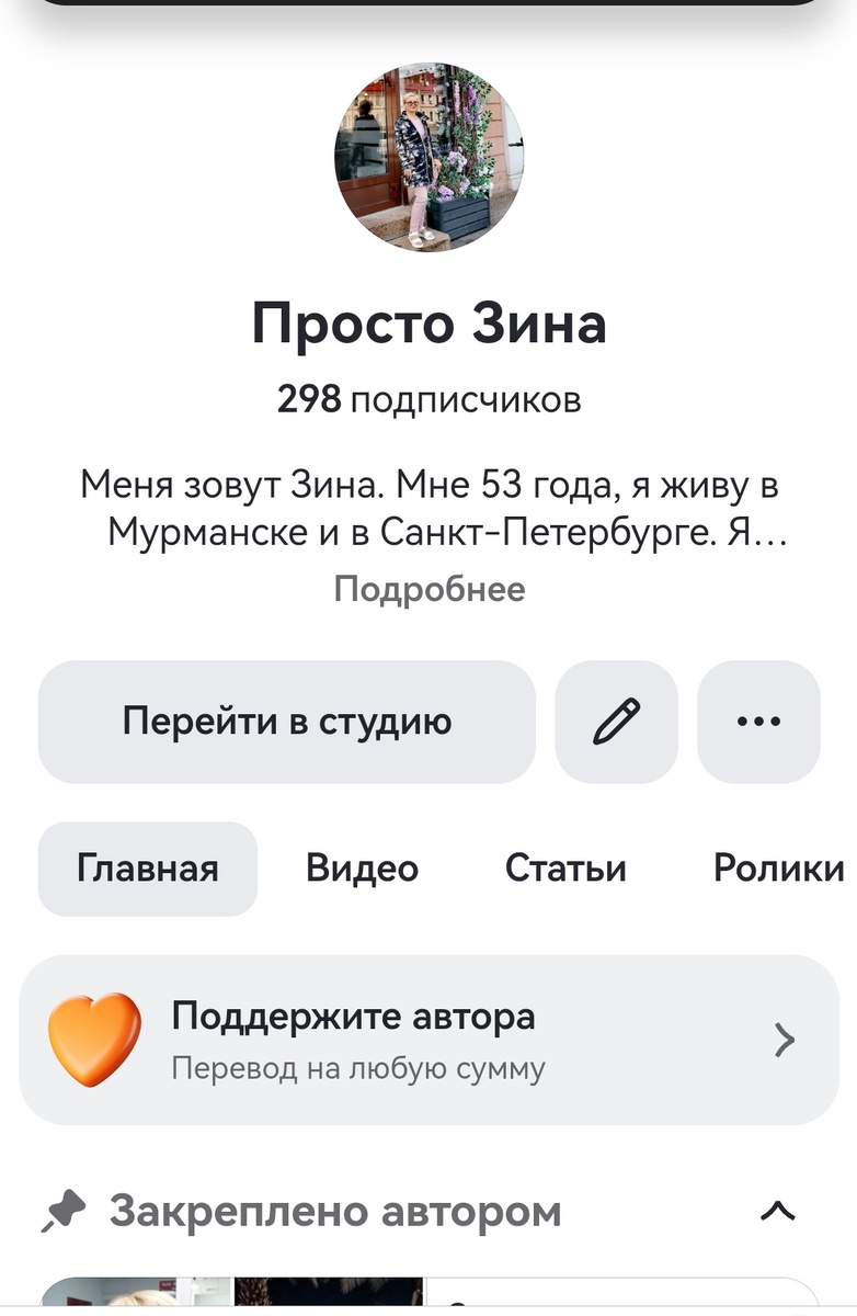 Скриншот автора 