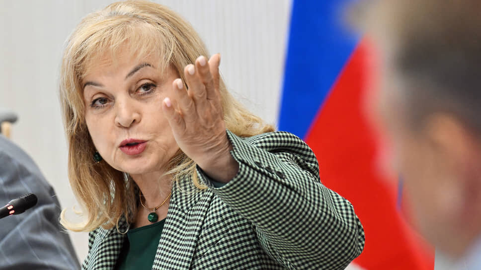 Глава ЦИКа Элла Памфилова.📷Фото: Анатолий Жданов / Коммерсантъ