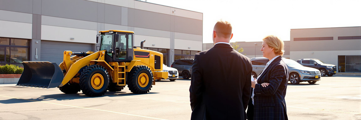 Покупка фронтального погрузчика в дилерском центре