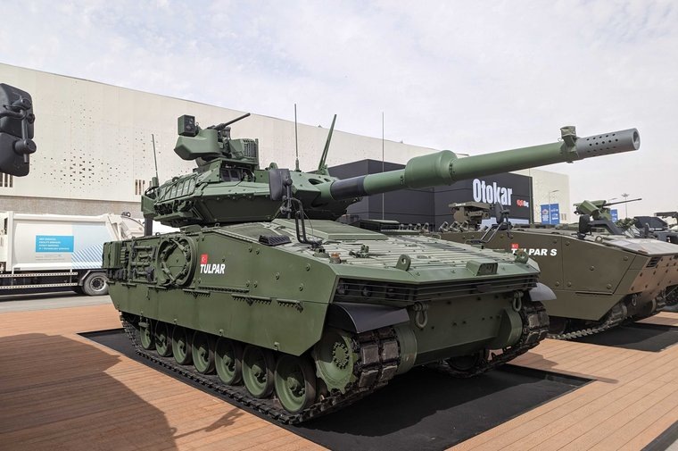  TULPAR с башней HITFACT MkII и новым 120-мм орудием
