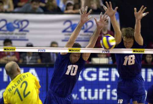 Россия - Бразилия 3:1 (Мировая Лига 2002 г.) 