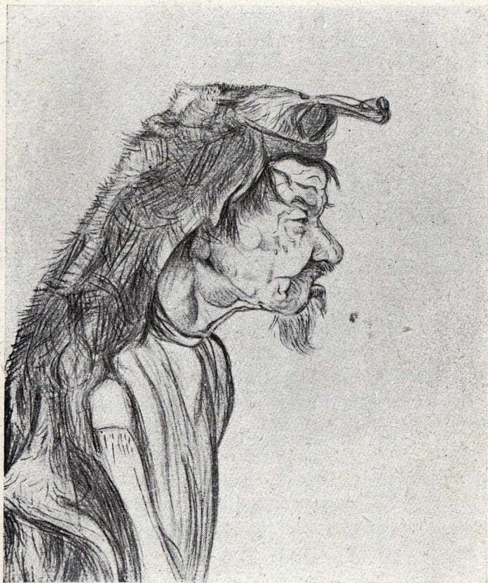 "Профиль колдуна" Н.К.Рерих