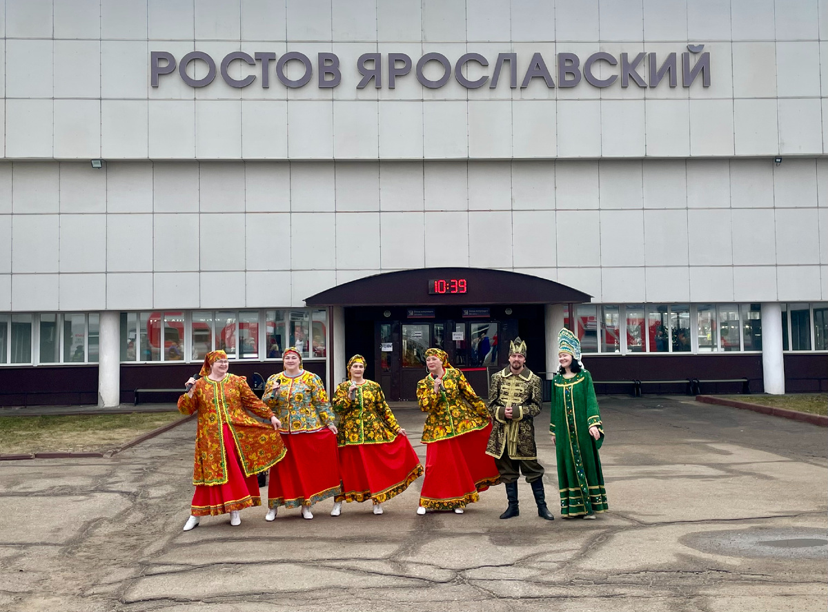 Встреча "Сказочного экспресса" в Ростове