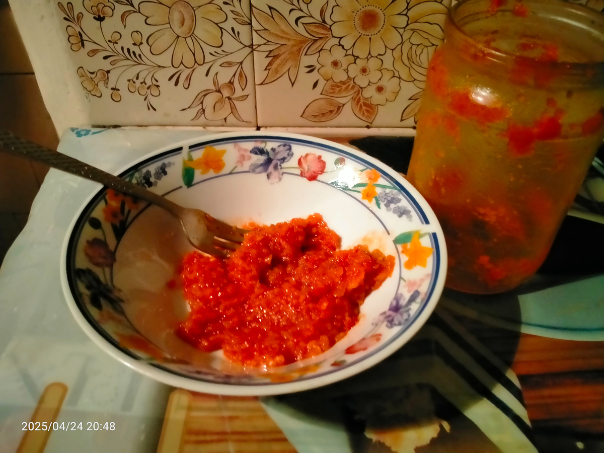 Икра. Фотография автора 