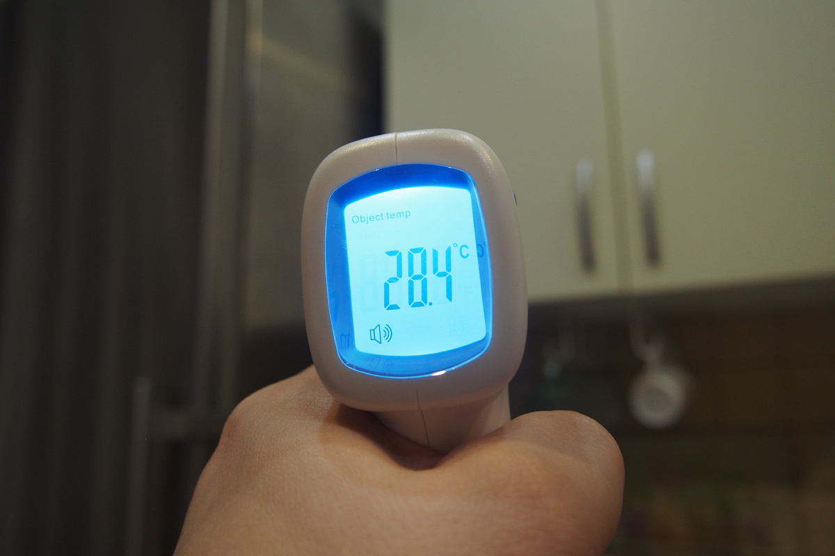 Разница температур: комнатная...