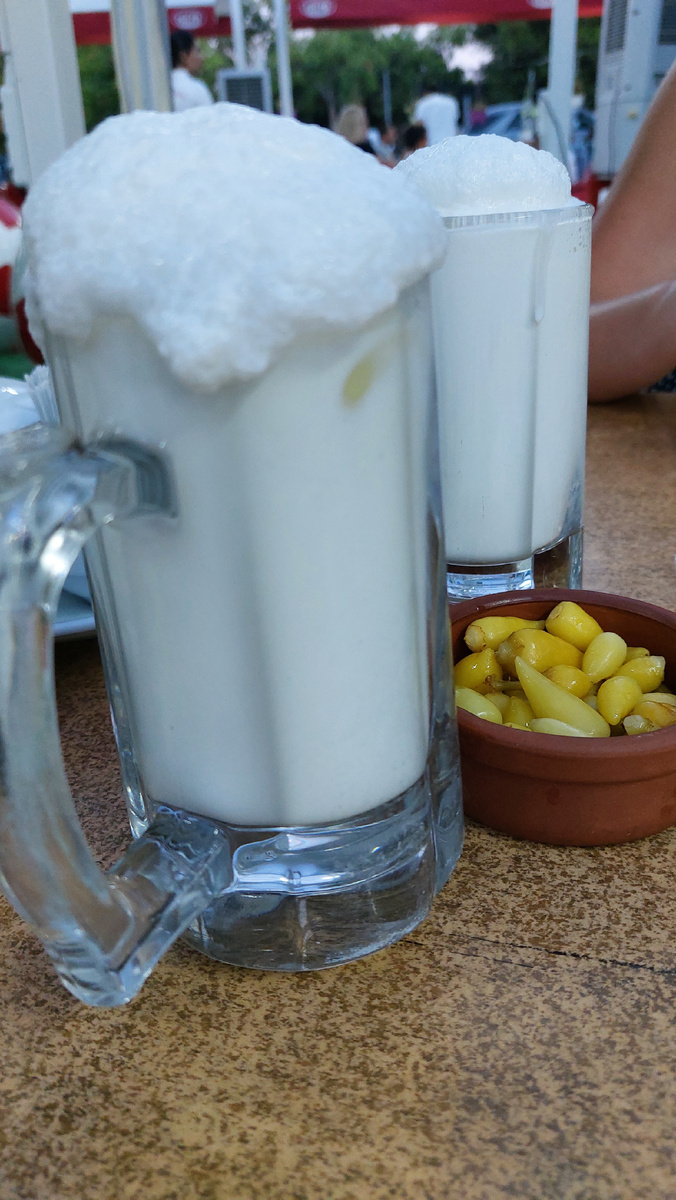 Первый раз попробовала газированный айран