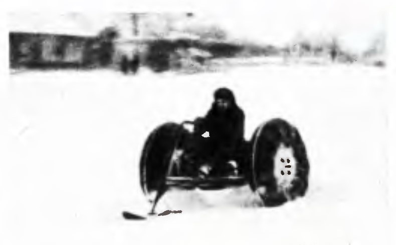 Снегоход В. Лаухина – «Техника – молодёжи», 1977-8