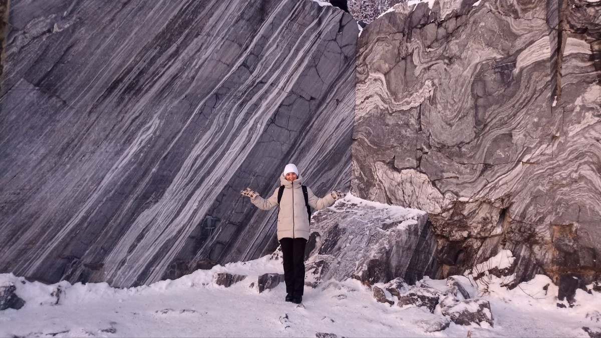 Итальянский карьер в Рускеале.