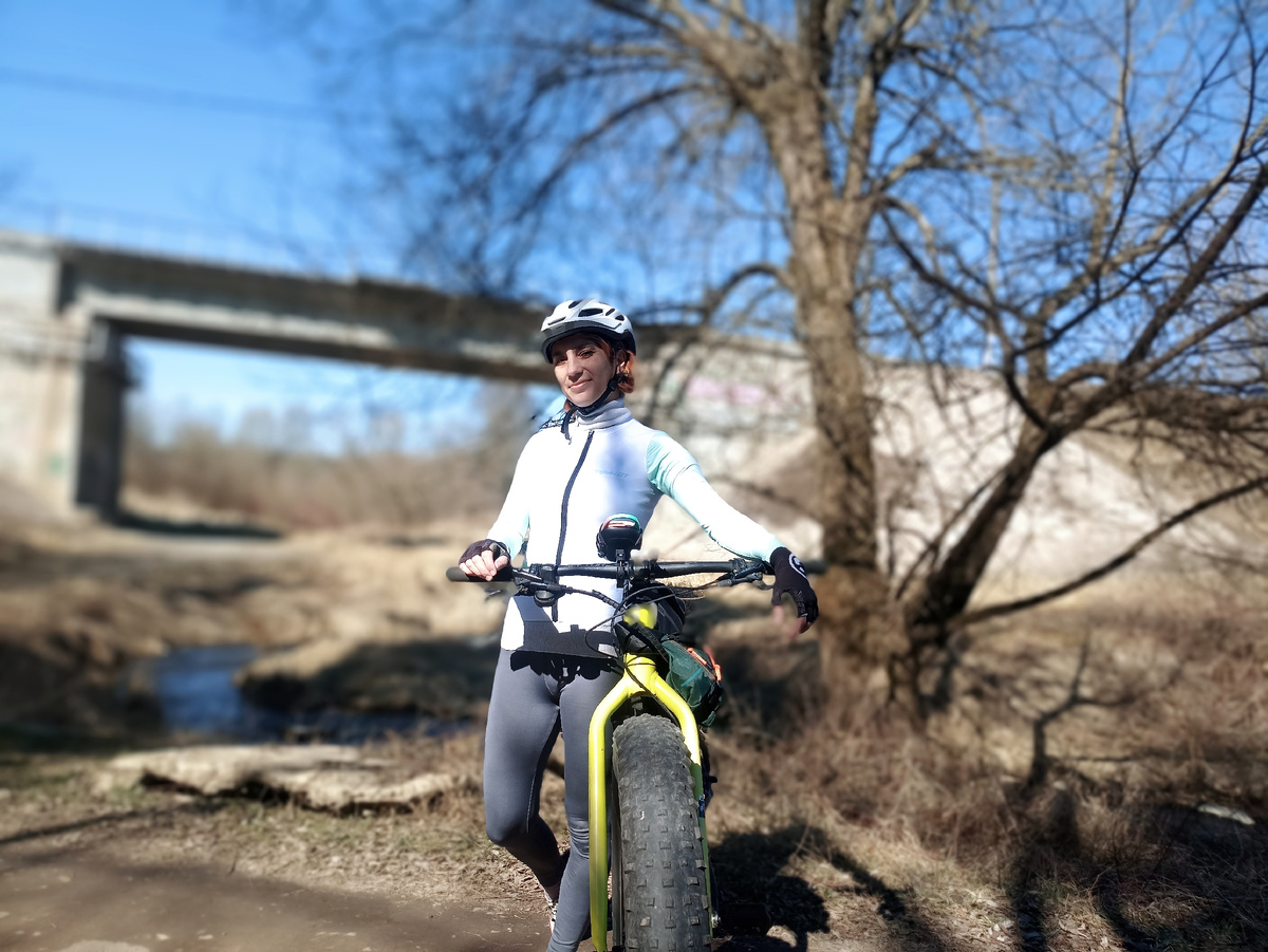 Железнодорожный мост и река Дубровенка