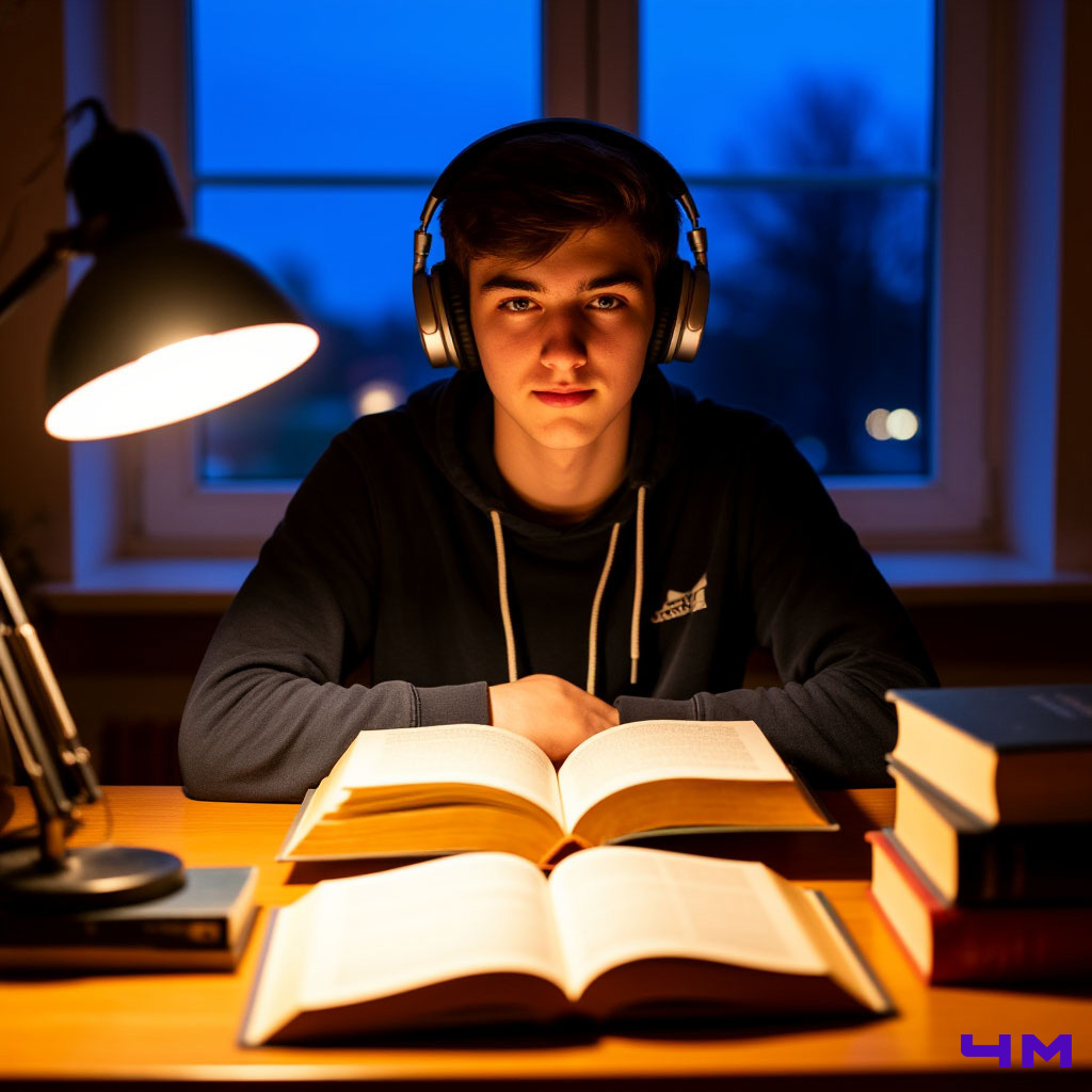 Примерно так я выглядел в свои студенческие годы